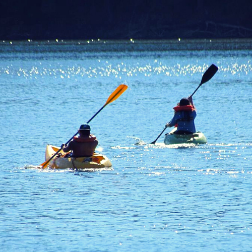 Amal camp kayaking